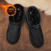 Mode Neue Herren Winterstiefel Warme Plüsch Schneestiefel Hochwertige Wasserdichte High-Top Herren Stiefeletten Outdoor Herren Wanderschuhe Sneaker