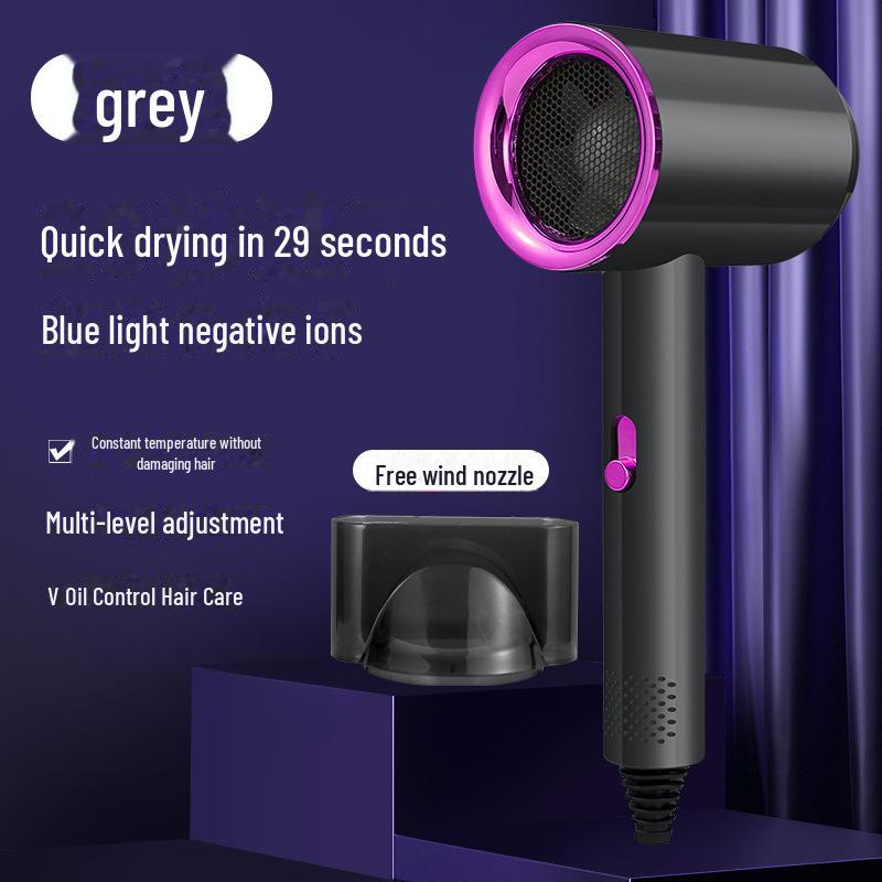 High-Power Hair Dryer with Ion Care and Hot/Cold Settings