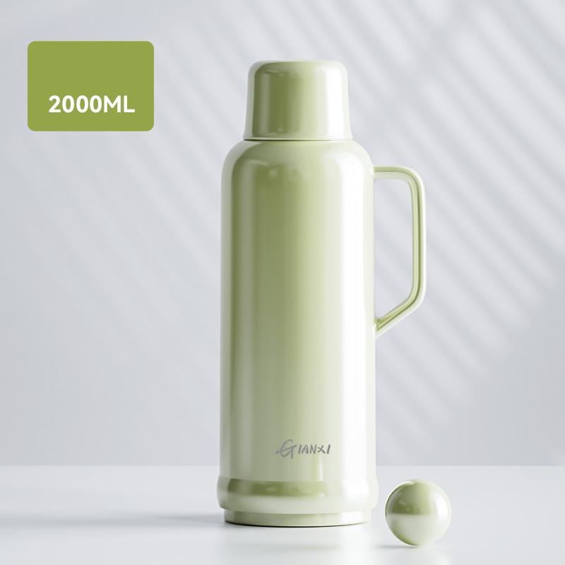 GIANXI Large Capacity Vacuum Thermos Bottle To Keep Indoor Household Tea And Coffee Thermos Bottle Glass Inner Bladder