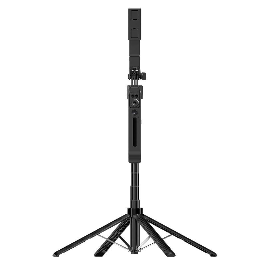 C12 Smart AI 360° Face Tracking Selfie Stick Gimbal, 1.8m Travel Vlog Aluminum Alloy.
