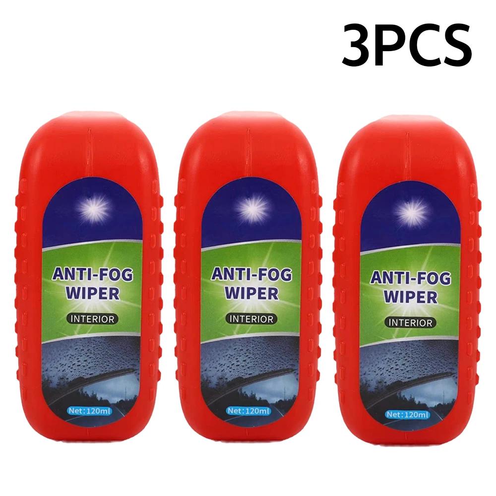 Motorcycle Helmet Glass Defogging Agent 120ml Car Windshield Cleaner Brush Cars Window Sponge Tools for Car Cleaning Accessories