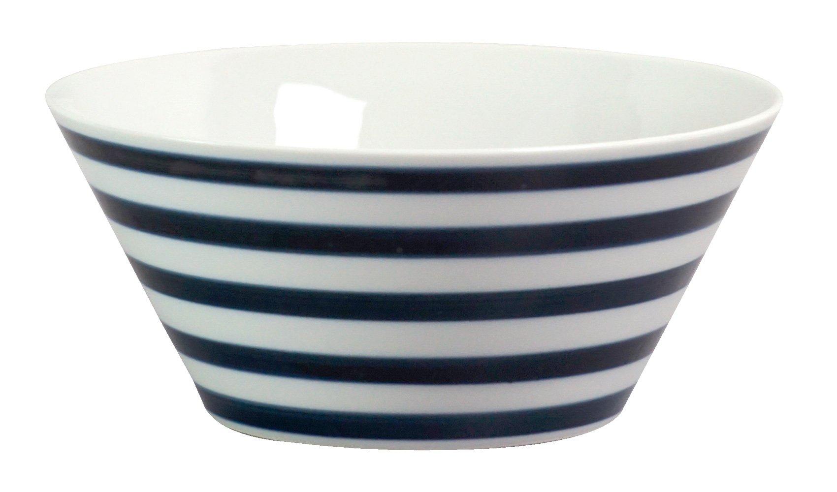 

Nishikai Toki Hasami Ware Essence Bowl (L), Diameter 17.5cm, Denim Blue, 13677