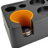 Espresso Knock Box Accessories Organizer Box, Portafilter Holder Tamper Station for