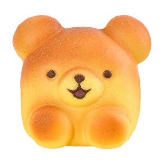 Jouet Alimentaire Simulé Pain à Rebond Lent Design Jouet Anti-Stress Texture Couleur Réalistes Silicone Souple Jouet de Décompression Ornement de Bureau