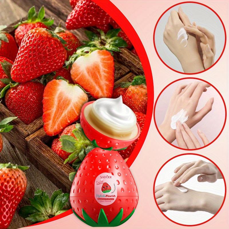 Strawberry Vitamin E Hydrating and Nourishing Hand Cream Moisturizing Hand Cream