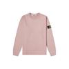 STONE ISLAND Fw22 Solid Color Crew Neck Pullover Casual Long Sleeve Sweatshirt Men Sweatshirt Pink 771563750-V0086