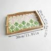 Wavy Rattan Shell-Basket Fruit Plate