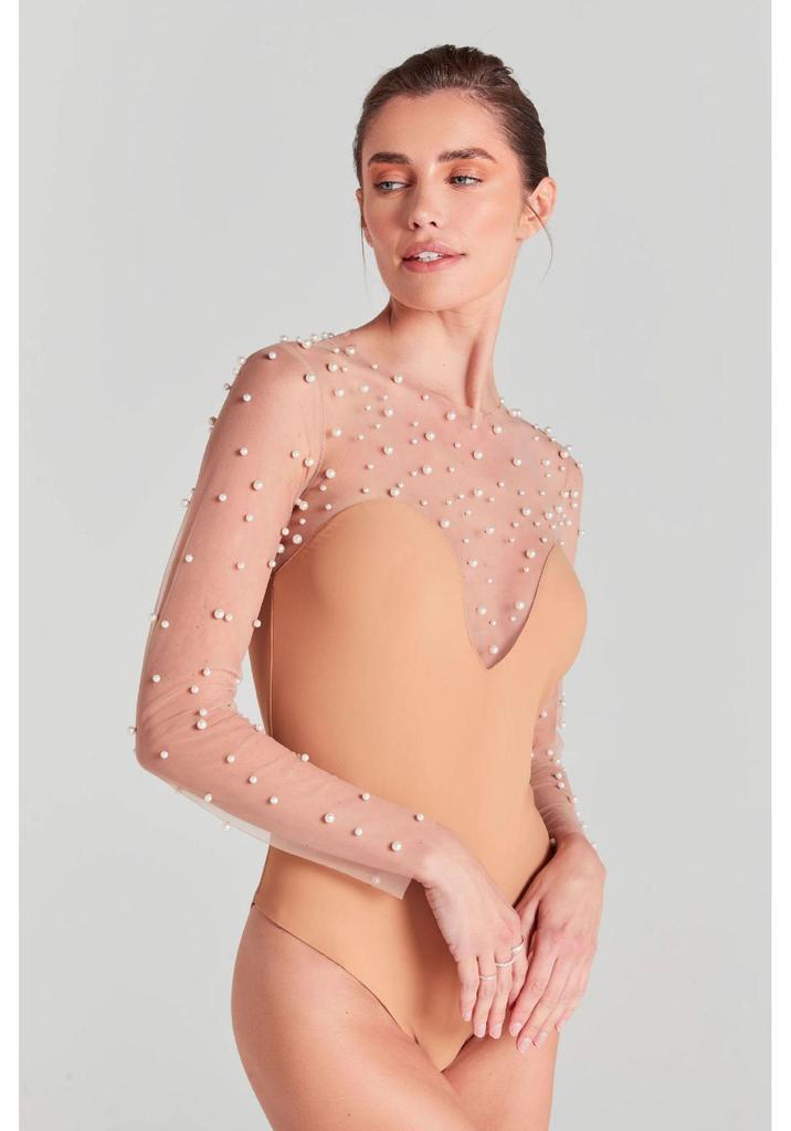 Weißer Perlenverzierte Jumpsuit Romper - Modisches Lässiges Zweiteiliges Set für Damen