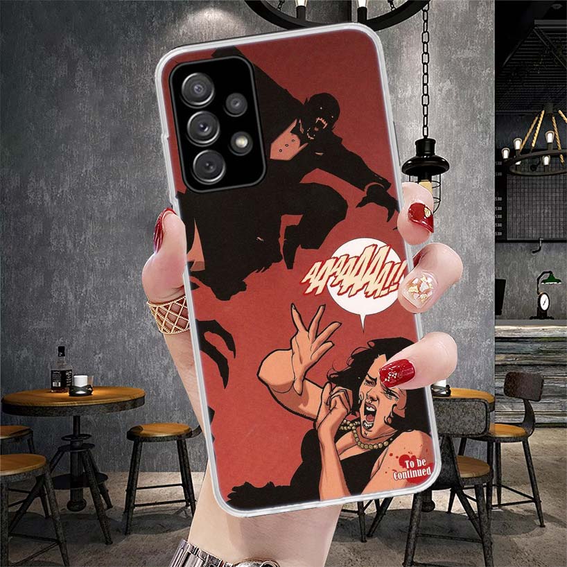 Gothic Vampire Scarlet Art Soft Phone Case For Samsung Galaxy S22 S23 S24 S25 Edge S26 Ultra S20 FE S21 Plus + Fundas Coque Gala