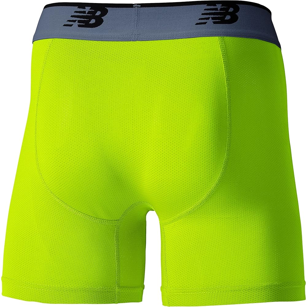 New Balance Boxer Briefs Mesh 5 Inch Front Closure Quick Dry 3 Pack