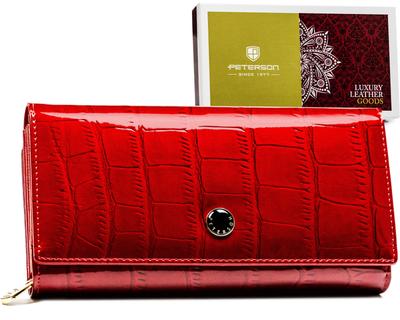 Women's Leather Wallet PTN 42100-CB-8799 Red
