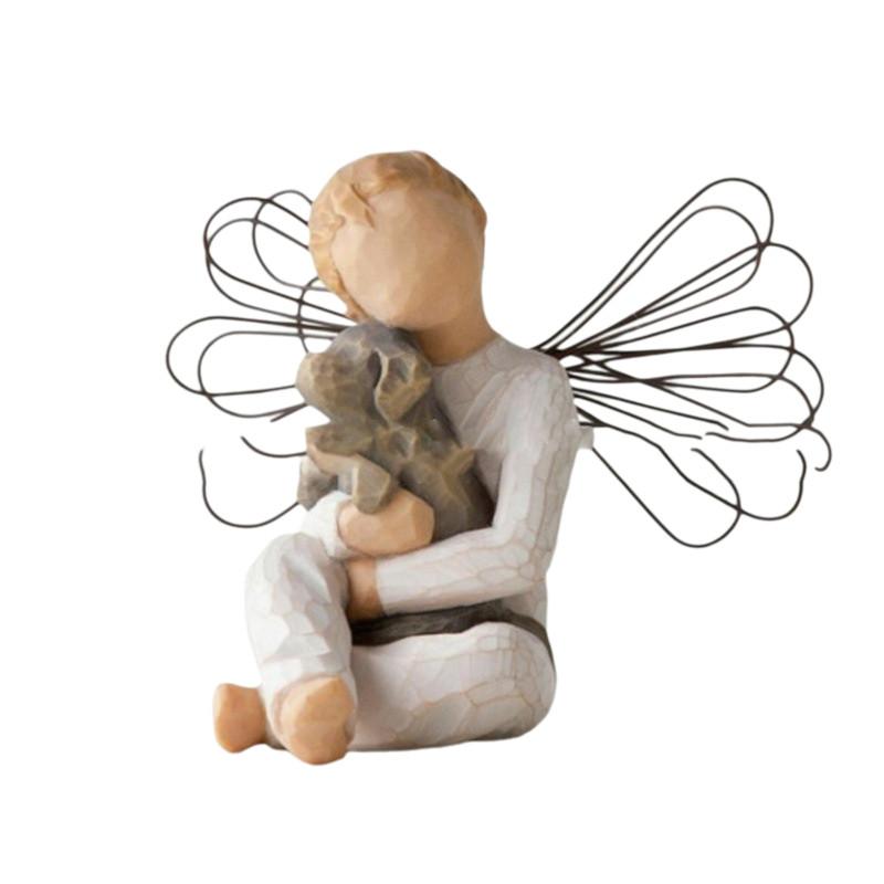 Romantic Family Themed Resin Craft Figurine For Home Decor Ideal For Valentine's Day Gift