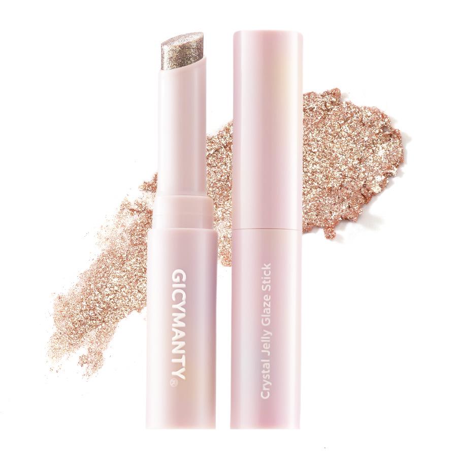 GICYMANTY Jelly Eyeshadow Stick - Starlight Pearlescent Shimmer, Highlight & Brighten Under-Eye Bags