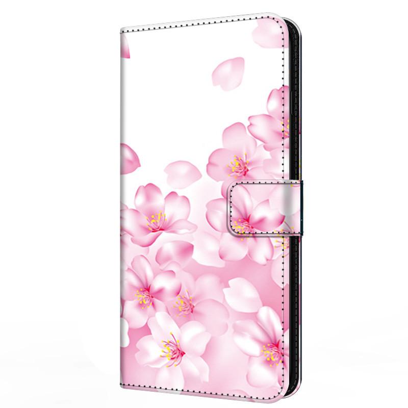 Buch Leder Süße Hülle Für Samsung Galaxy A12 A02 A03s A42 A32 4G A52s 5G Hülle Portemonnaie Blume Bemalt Kühl Ständer Klapp A 03s 12