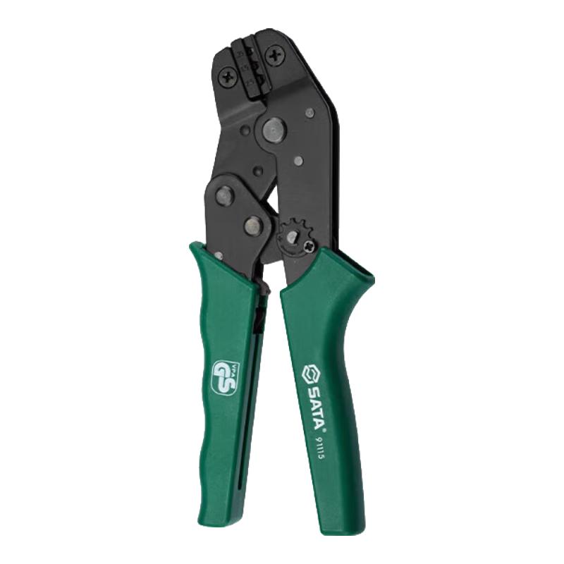 SATA 91115 Precision Bare Terminal Crimping Pliers 7.5 Inch
