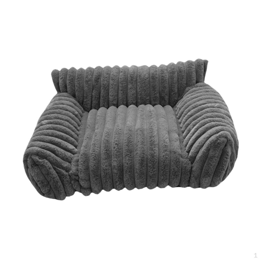 Cat Sofa Bed Pet Couch Versatile Easy to Clean Sleeping Nonslip Bottom for Small Dogs Indoor Cats