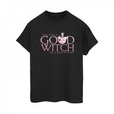 Camiseta de Novio de Bruja Buena Malvada para Mujer/Señora