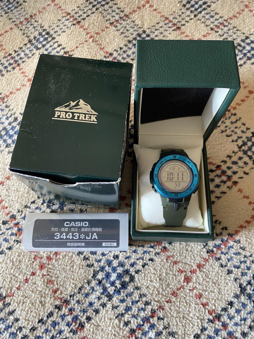 

[USED] CASIO PRO TREK 3443 Outdoor Watch
