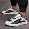 Fashion Half Sandals Man Mules Rubber Shoes Comfortable Pvc Low Price 2025 Fashion High Quality Adult Y2k Elegant Style Slippers for Men