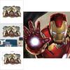 Superior Quality Avengers 3d Wall Sticker Multicolor Mural Art Poster For Kids Rooms