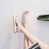 Pick Up Girl 733-7 Platform Sandals Women's Summer 2025 New Popular Ins Super Fire Muffin Roman Women's Shoes