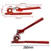 Bender 1/4" 5/16" 3/8" Brake Pipe Rolling Brass Copper Tube Pipe Manual Bending Tool Type Fuel Brake Pipe Bender Hand Tool