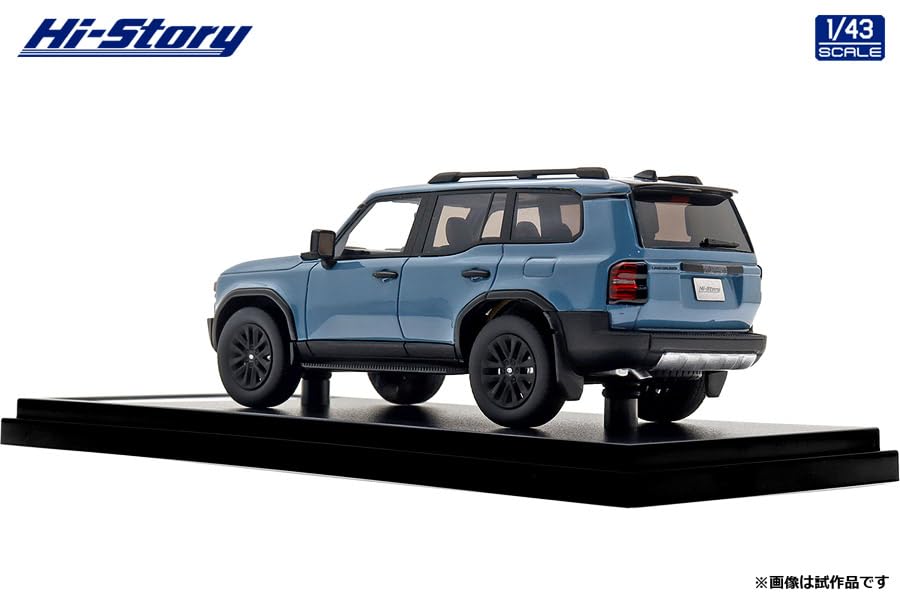 INTERALLIED Hi Story Scale Toyota LANDCRUISER 250 ZX Smoky Blue Finished Model HS500BL 1/43 (2024)