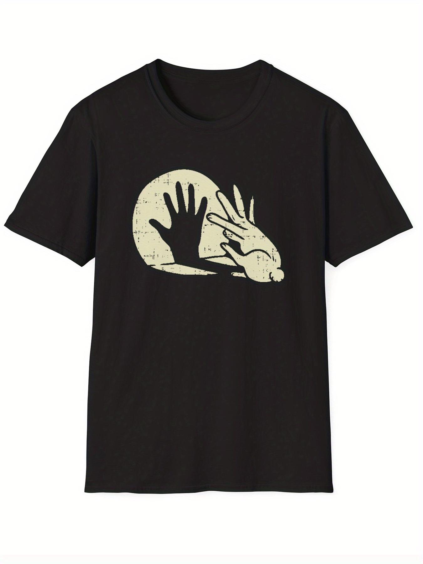 

Summer Black Men s Hand Drawn Printed Round Neck T-shirt Lightweight Breathable Fitness Daily Leisure Outdoor Short Sleeved 4XL