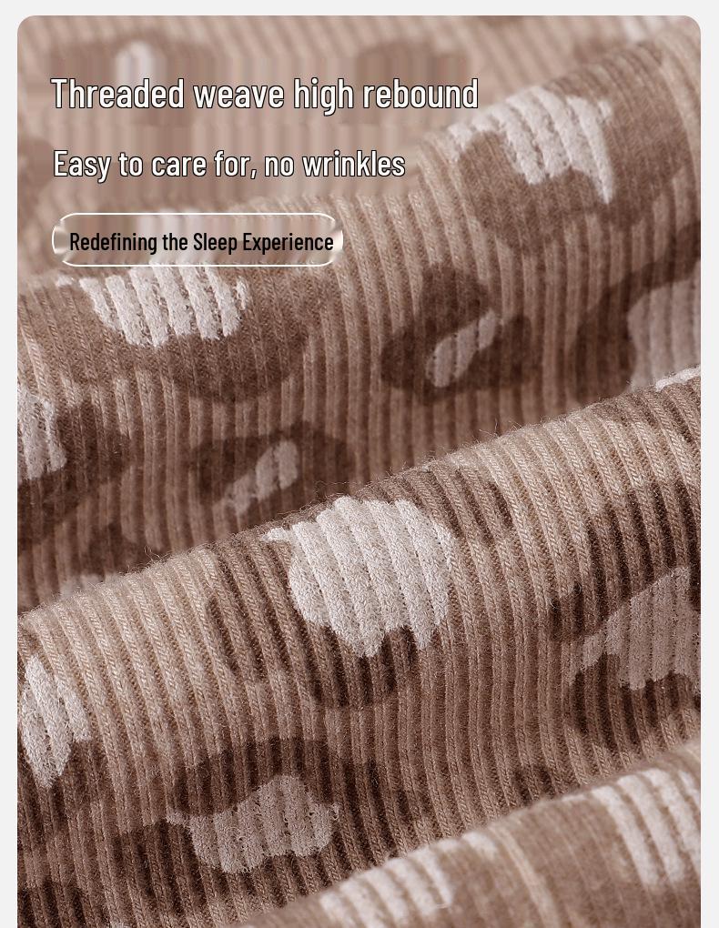 Women's Autumn/Winter Modal Pajama Set: Long Sleeve, Long Pants, Chest-Pad Camisole, 3-Piece Casual Homewear.