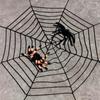Stretchy Halloween Spider Web Giant Halloween Plush Cobweb Durable   Ghost Festival