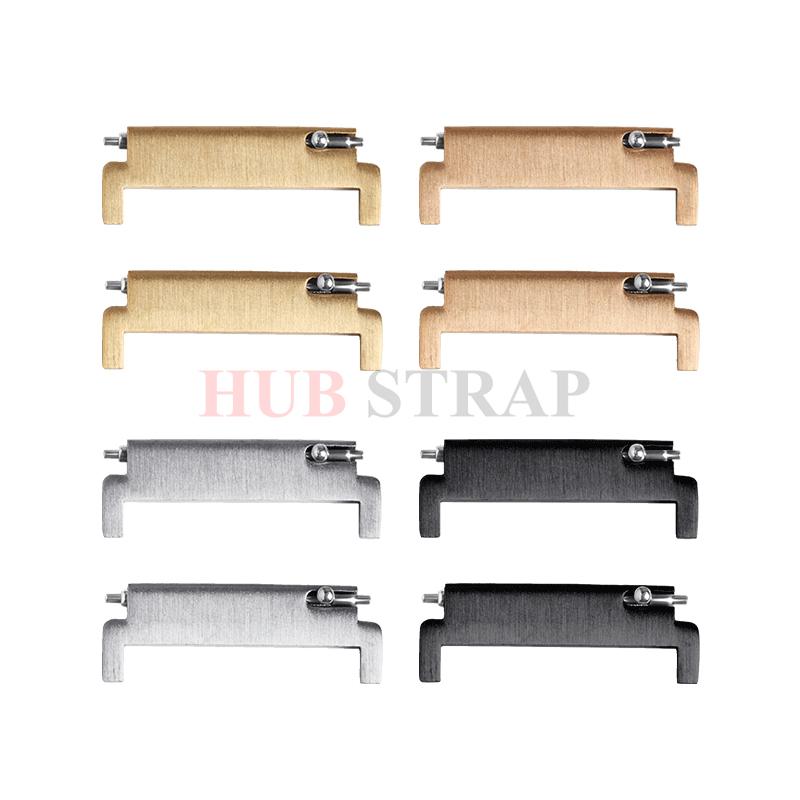 Uhrenarmband-Adapter 2 Stück Schnellverschluss 20 mm auf 18 mm 20 mm auf 22 mm 22 mm auf 20 mm Stifte Verbinder Armband Federstege Zubehör