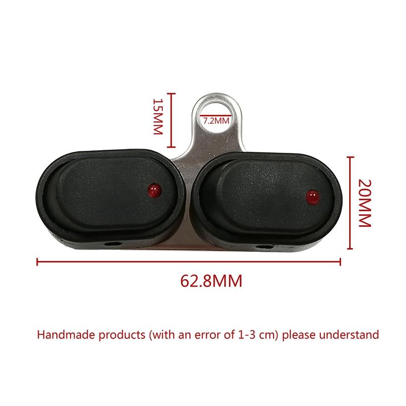 LMoDri 12V Motorcycle Switch ON-OFF Handlebar Adjustable Motobike Waterproof Turn Signal Start Fog Switches Buttons