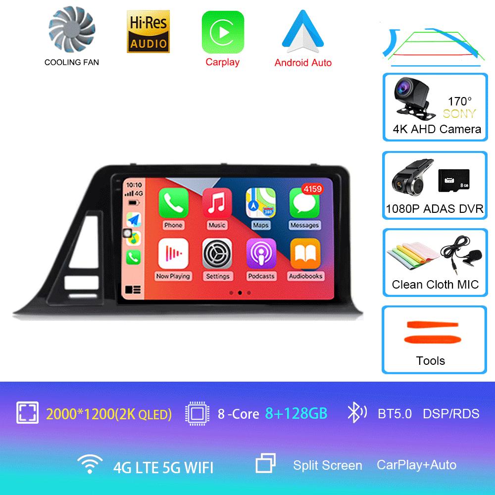 For Toyota C-HR CHR 2016-2020 Car Radio Android 14 Carplay Auto Screen Multimedia Player Right Hand Driver Stereo 2din Head Unit