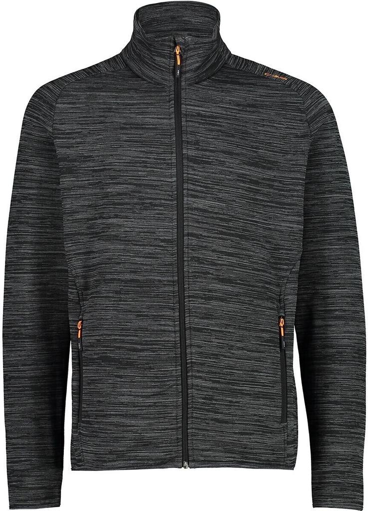 Куртка CMP Мужская куртка из меланжевого стрейчевого флиса Performance Fleece (30E9707)