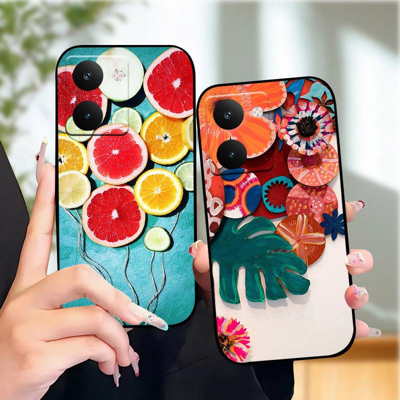 For Realme P3 Ultra Deksel RMX5030 Stilig Malt TPU Coque Mykt Silikon Telefondeksel For Realme P3 Ultra 5G Deksel P3Ultra Skall