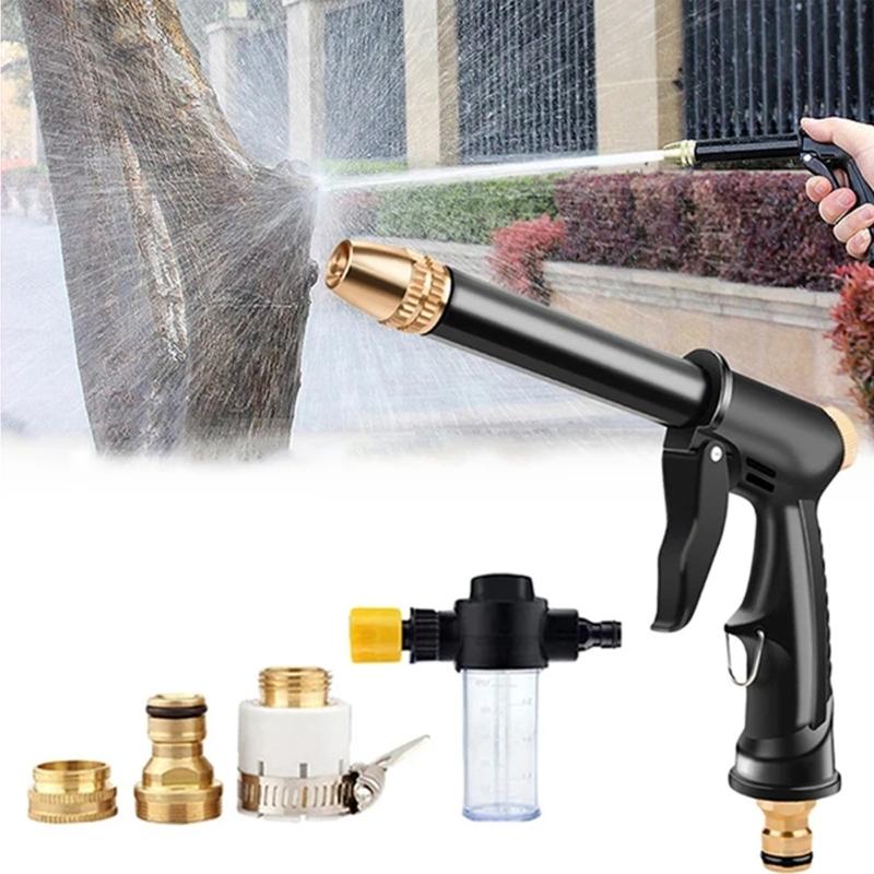 Multipurpose High Pressure Sprayer Guns Heavy Duty With 3 Jet Modes Ideal For Washing Cars And Cleaning Outdoor Area