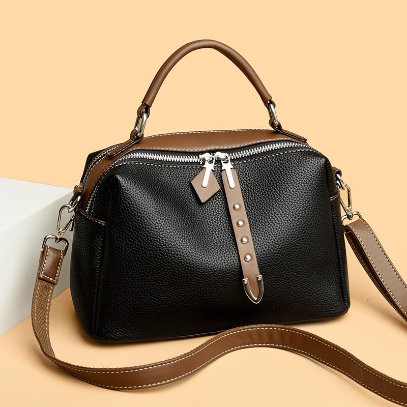 Women's Leather Bag High Quality Luxury Female Shoulder Crossbody Bags Designer Ladies Messenger Bag