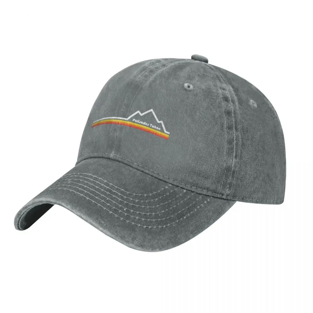 Palisades Tahoe Baseball Cap Visor Snap Back Hat GentleUnisex Hat Winter hat Unisex Golf Wear Womens