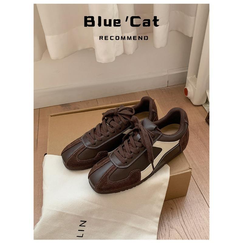 

Sheepskin~ inner height increase cm ballet women s new Maillard lace-up casual sports shoes 35