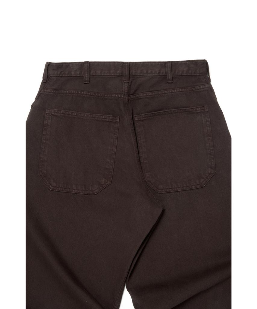 Haechinglum Wide Curve Jeans Brown