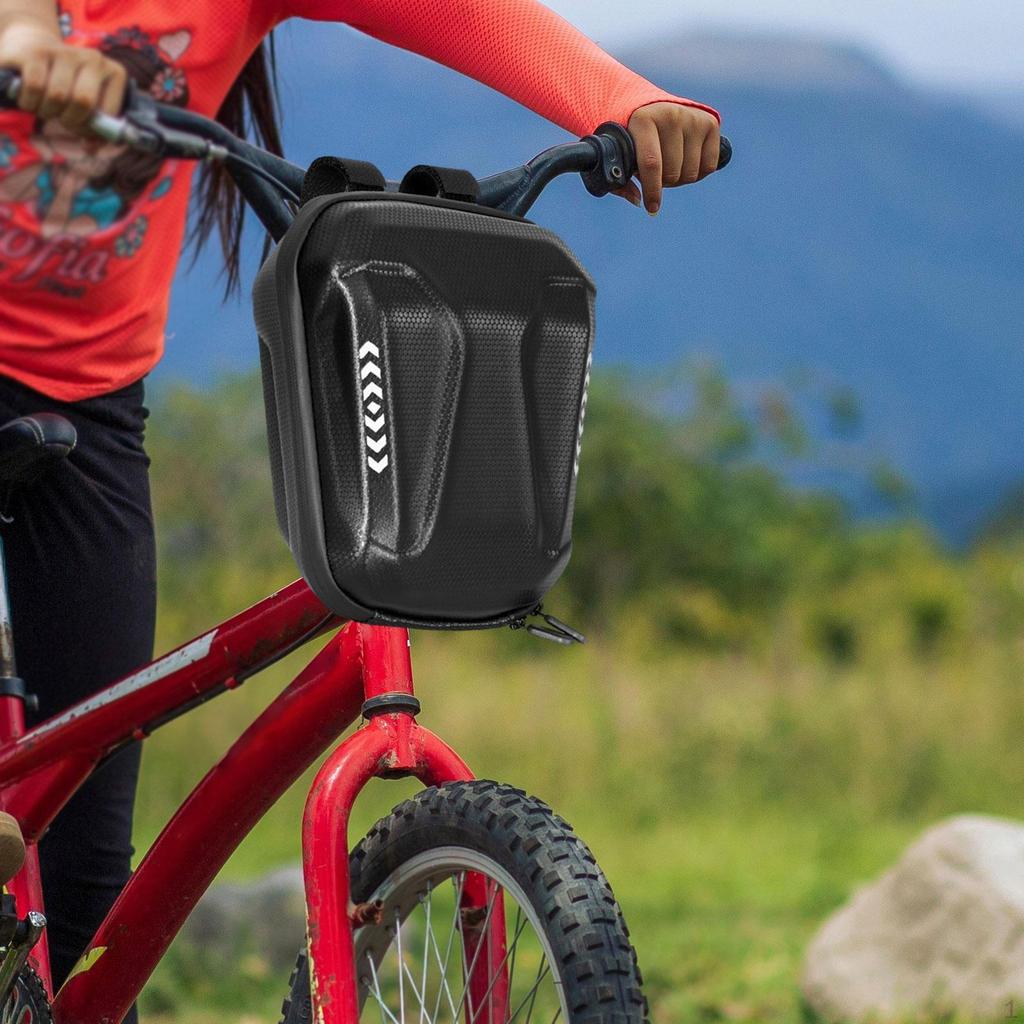 Electric Scooter Handlebar Bag for Mountain Road Bikes Waterproof Portable Cycling Accessories with