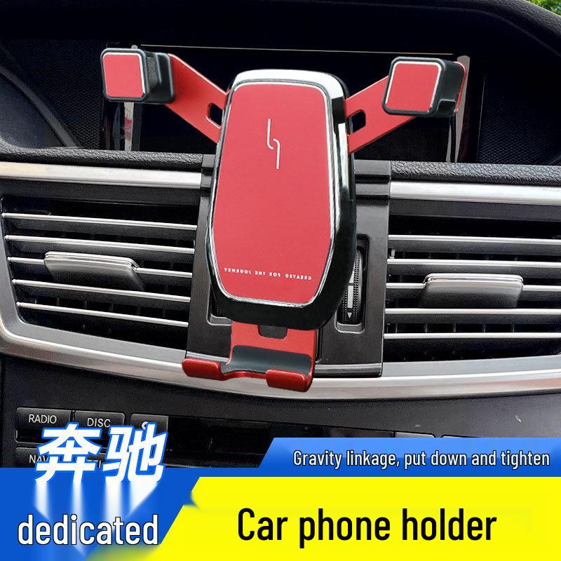 Phone Holder with Wireless Charging for 10-13 Beijing Benz E-Class Navigation