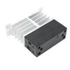 BERM AC to AC Solid State Relay ABS Aluminum Alloy Input 70‑280V Output 24‑480V Relay Module for Motor Control