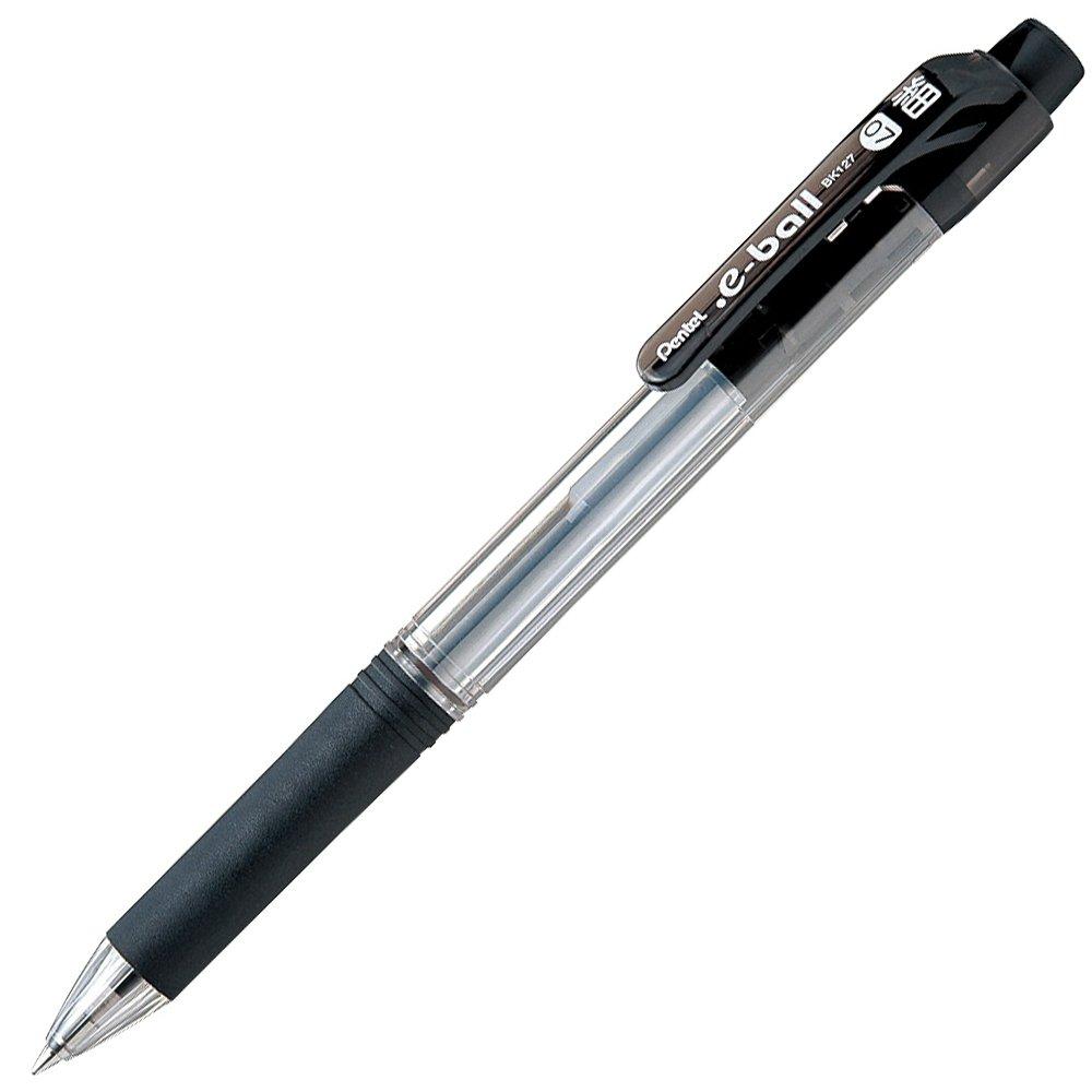 

Pentel Ballpoint Pen Dot Black 5 Pack Oil-Based E-Ball 0.7mm XBK127-A