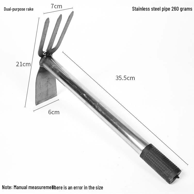 Multifunctional Gardening Tool Set: Small Shovel & Hoe for Household and Agricultural Use in Soil Turning