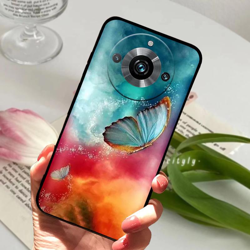 

Чехол для Realme 11 Pro Plus Силиконовый Ударопрочный Мягкий ТПУ Чехол для Телефона Для Realme 11 11Pro+ 5G Funda Realme11 Pro Capa Мультяшный Realme 11