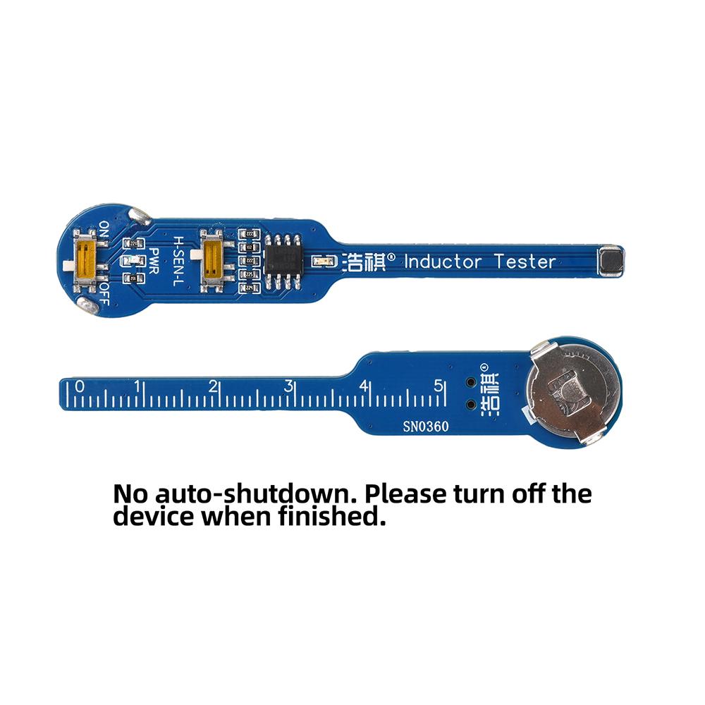 Blue Color Motherboard Coil Tester Inductor Detector for Mobile Phone Repair Quick Fault Inductance Checking 3C Repair