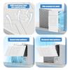 Window Air Conditioner Windshield Prevent Direct Blowing Cold Air Conditioning Unit Deflector Window Baffle Room