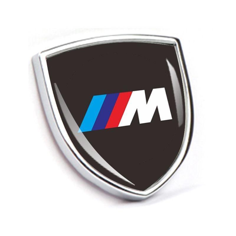 EAJN6 Metal Car Body Sticker Personality Modification Decoration Scratch Side Window Rear Shield Fender Sticker For BMW M Power M5 F30