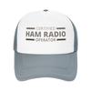 Certified Ham Radio Operator Mesh Golf Hat Caps Outfit For Men Women Adjustable Snapback MeshBack Summer Cooling Hats
